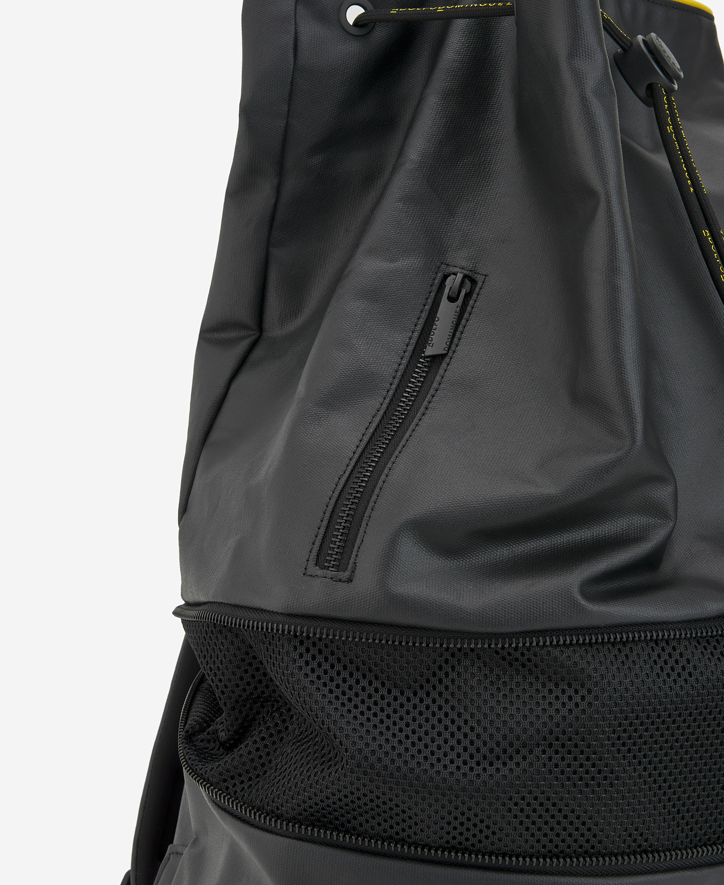 Mochila algodón negro para hombre image number 5