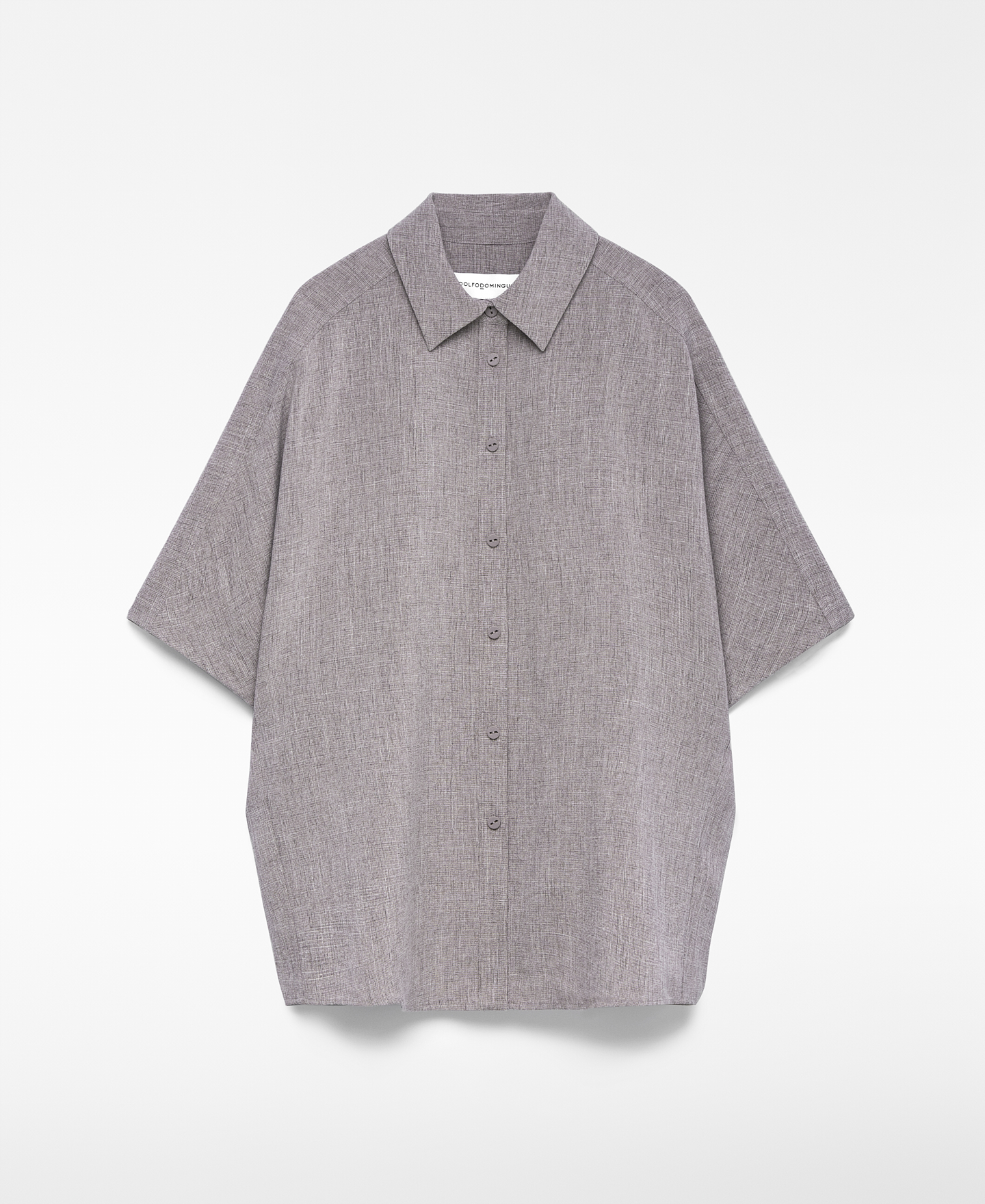 Camisa oversize manga corta mujer image number 4