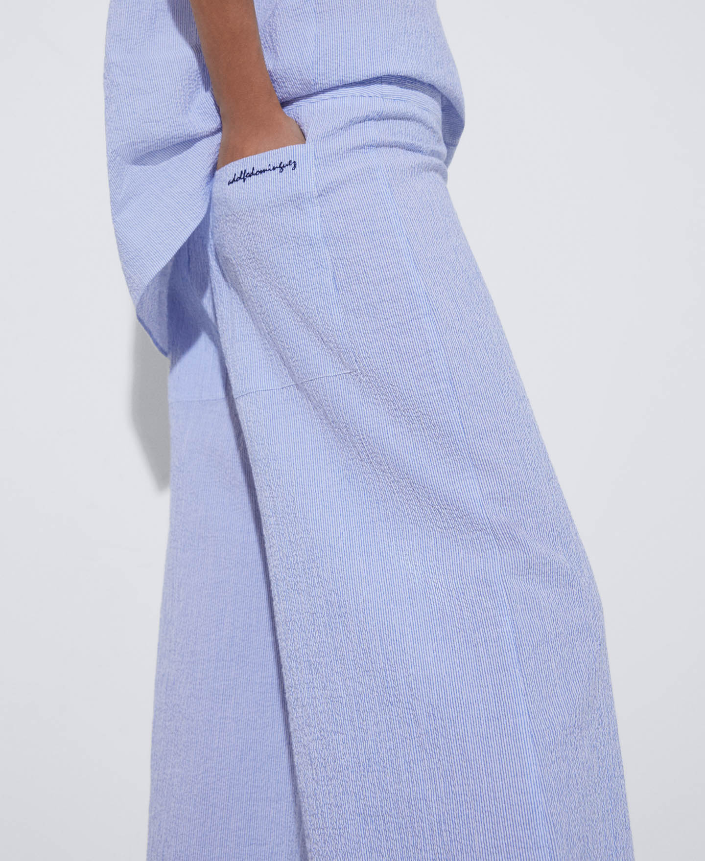 Responsible cotton culotte trousers image number 3