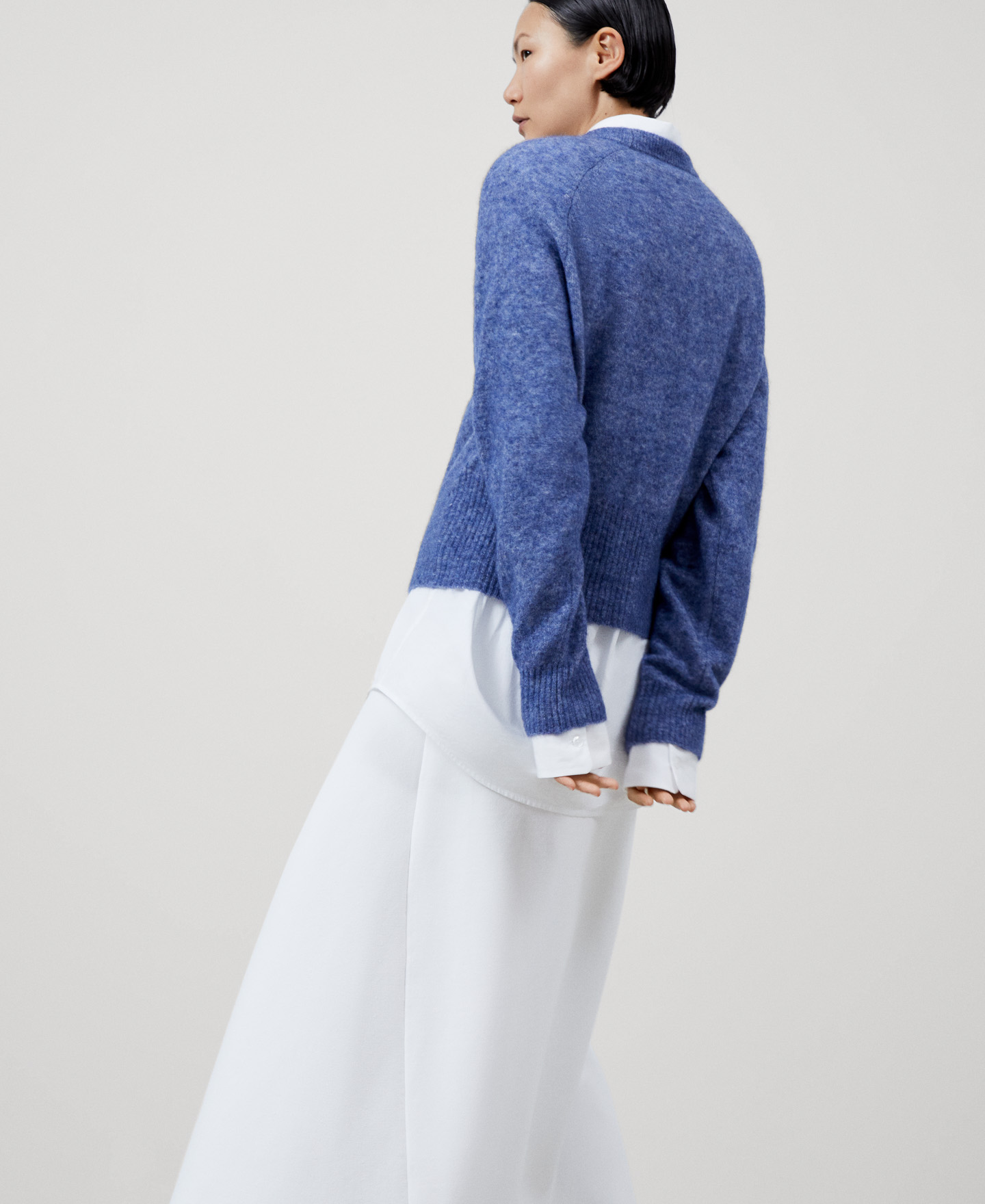 Pull court en mohair image number 2