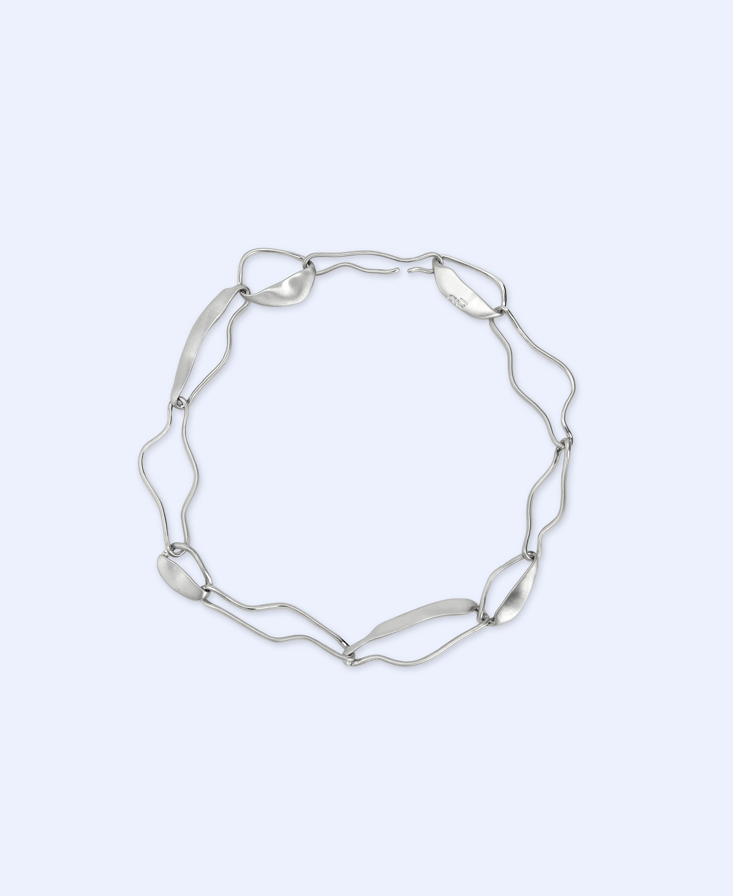 Zinc links necklace image number 0