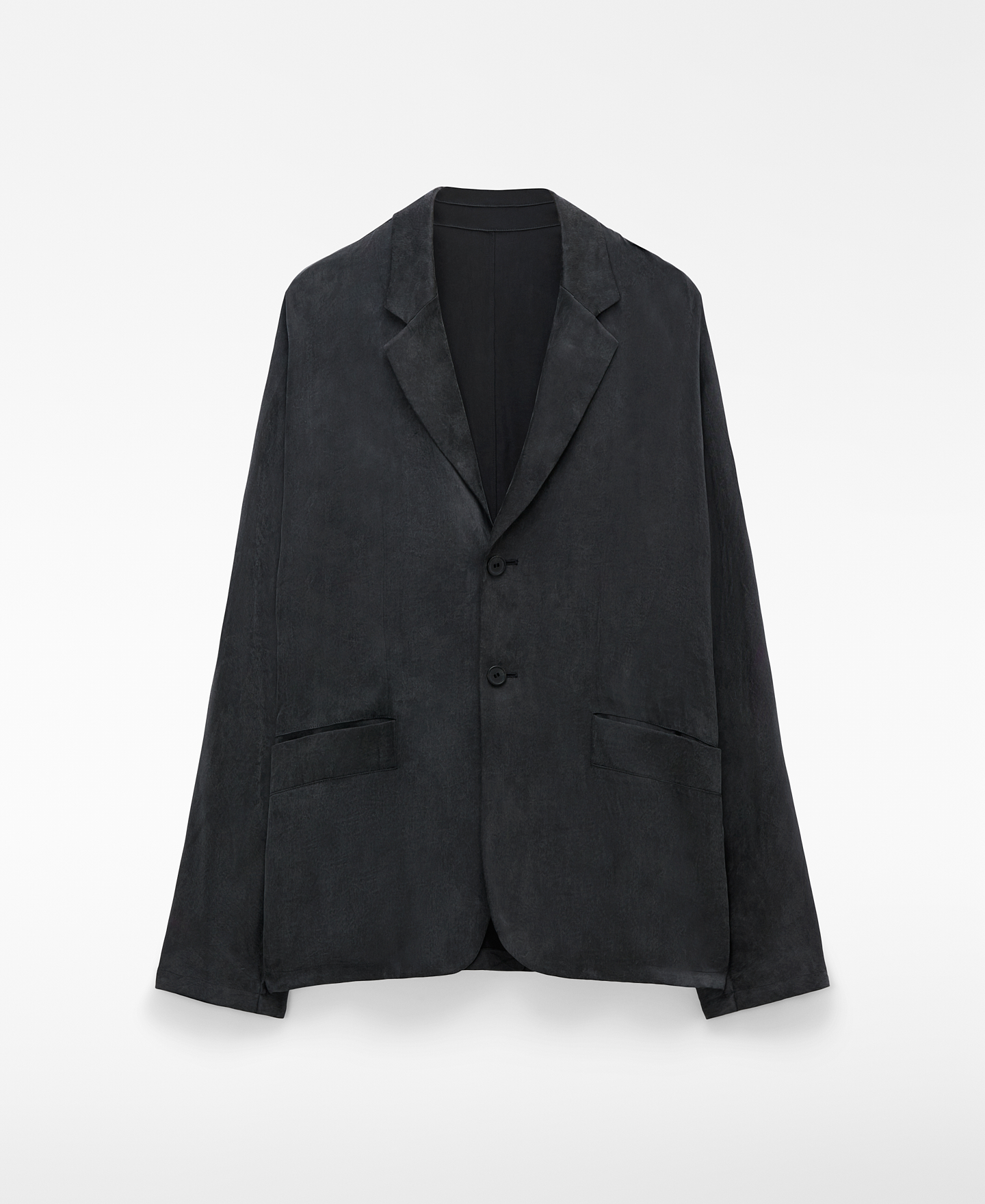 Blazer relaxed fit desestructurada image number 6