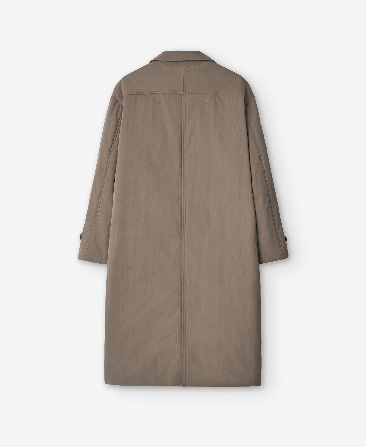 Gabardina color piedra para hombre image number 5
