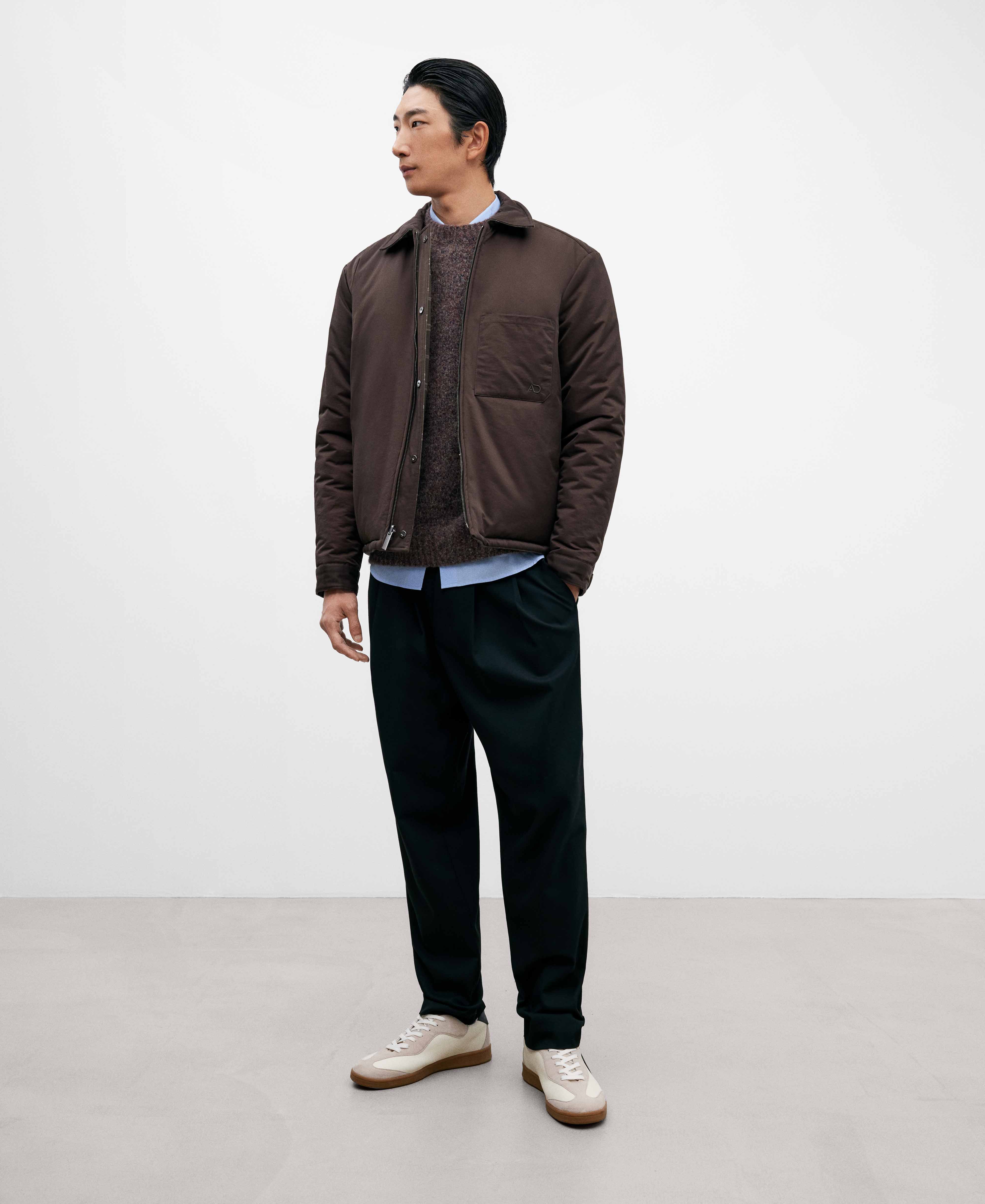 Men's reversible padded jacket image number 1