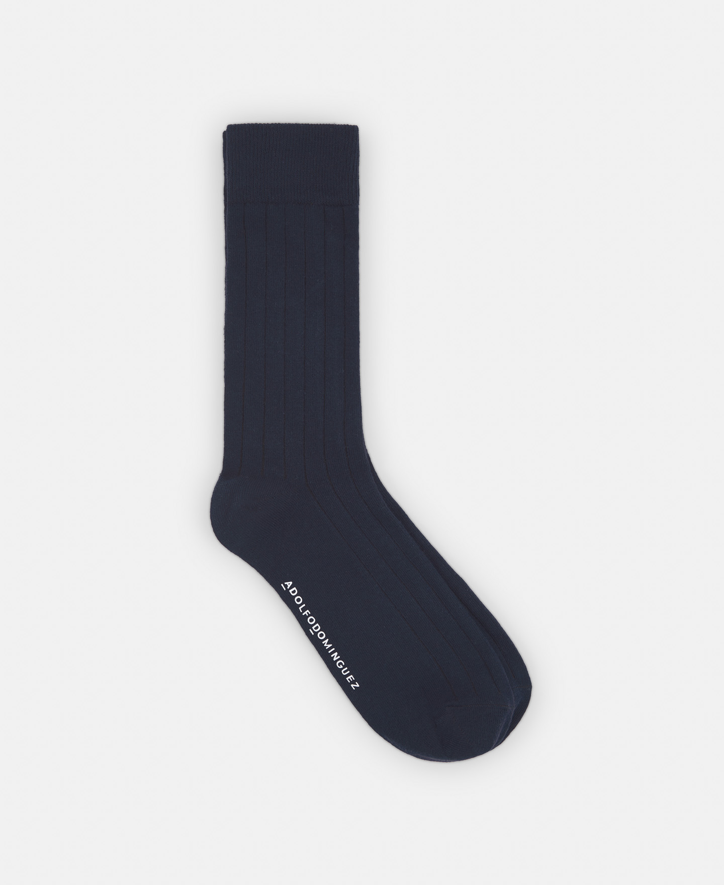 Plain cotton and nylon sock image number 0