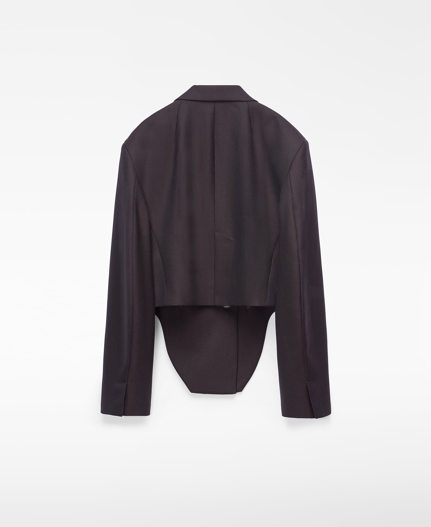 Blazer sastre cruzada corta image number 5