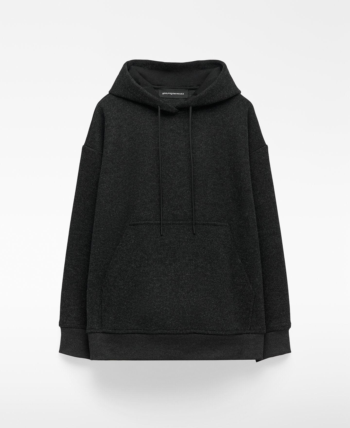 Sudadera relaxed fit con capucha hombre image number 4