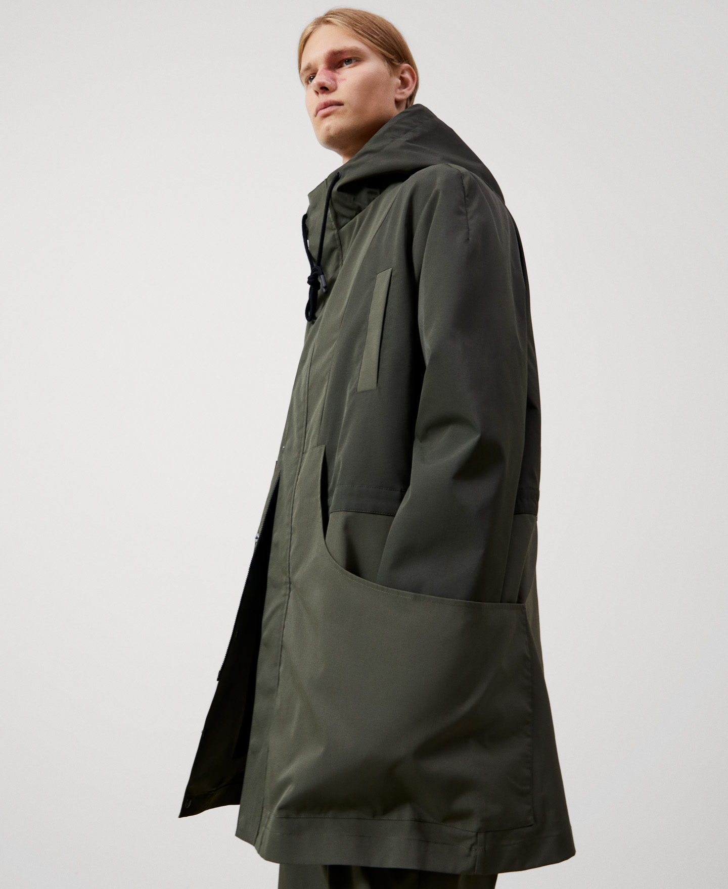 Oversize pockets light parka image number 0