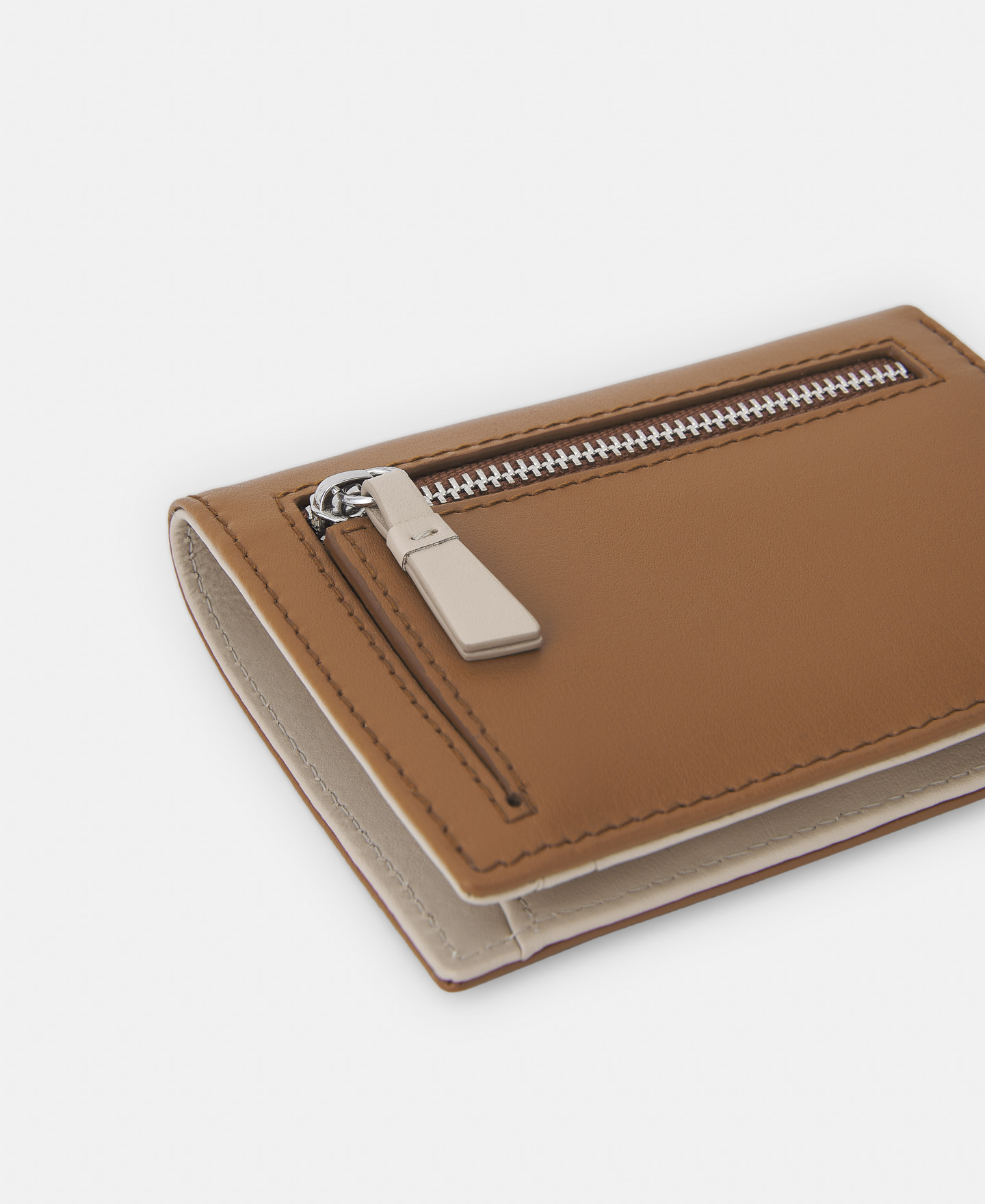 Small wallet in vachetta image number 1