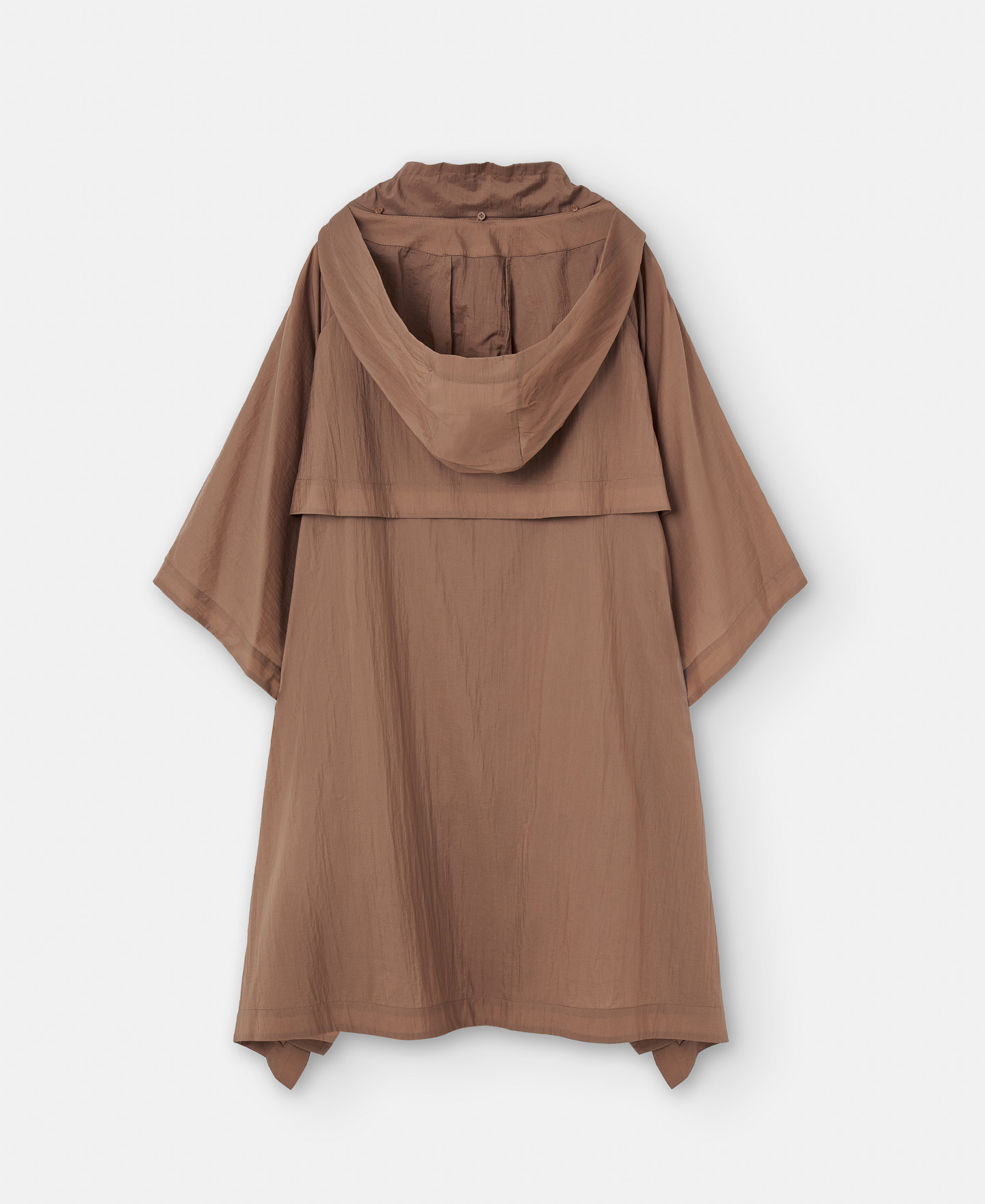 Nylon cape transformable into a skirt image number 7