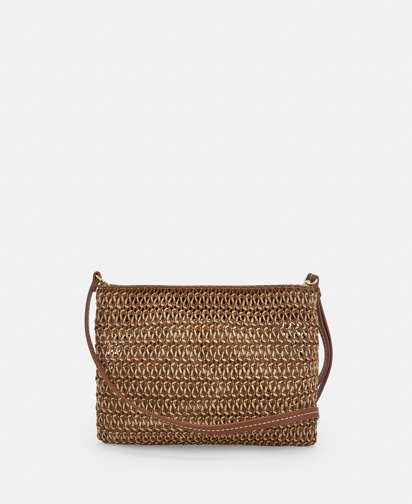 Clutch rafia poliéster reciclado y yute image number 1