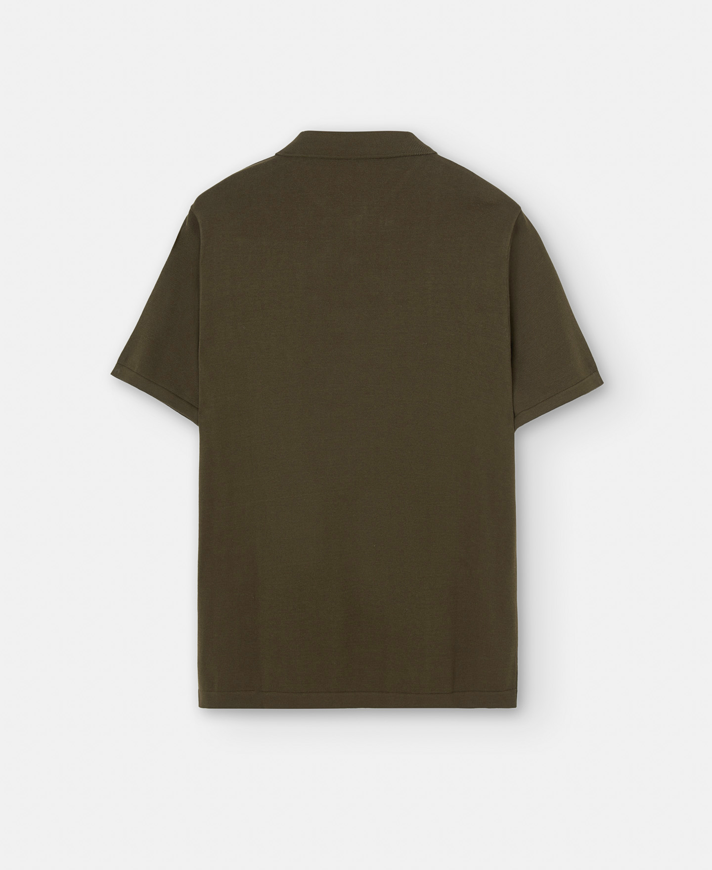Two button organic cotton polo shirt image number 5
