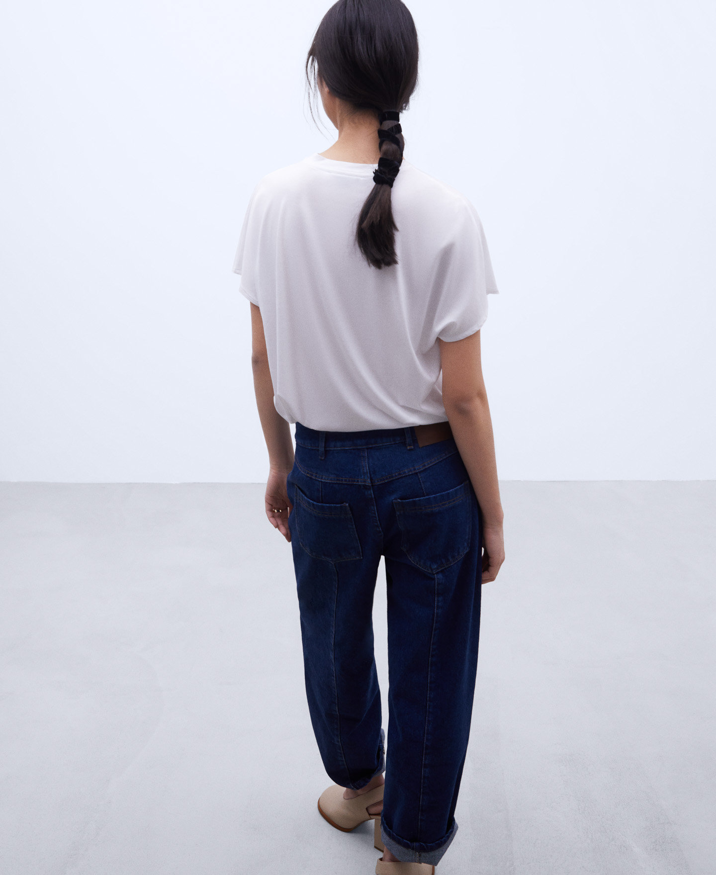 Lyocell and cotton t-shirt image number 2