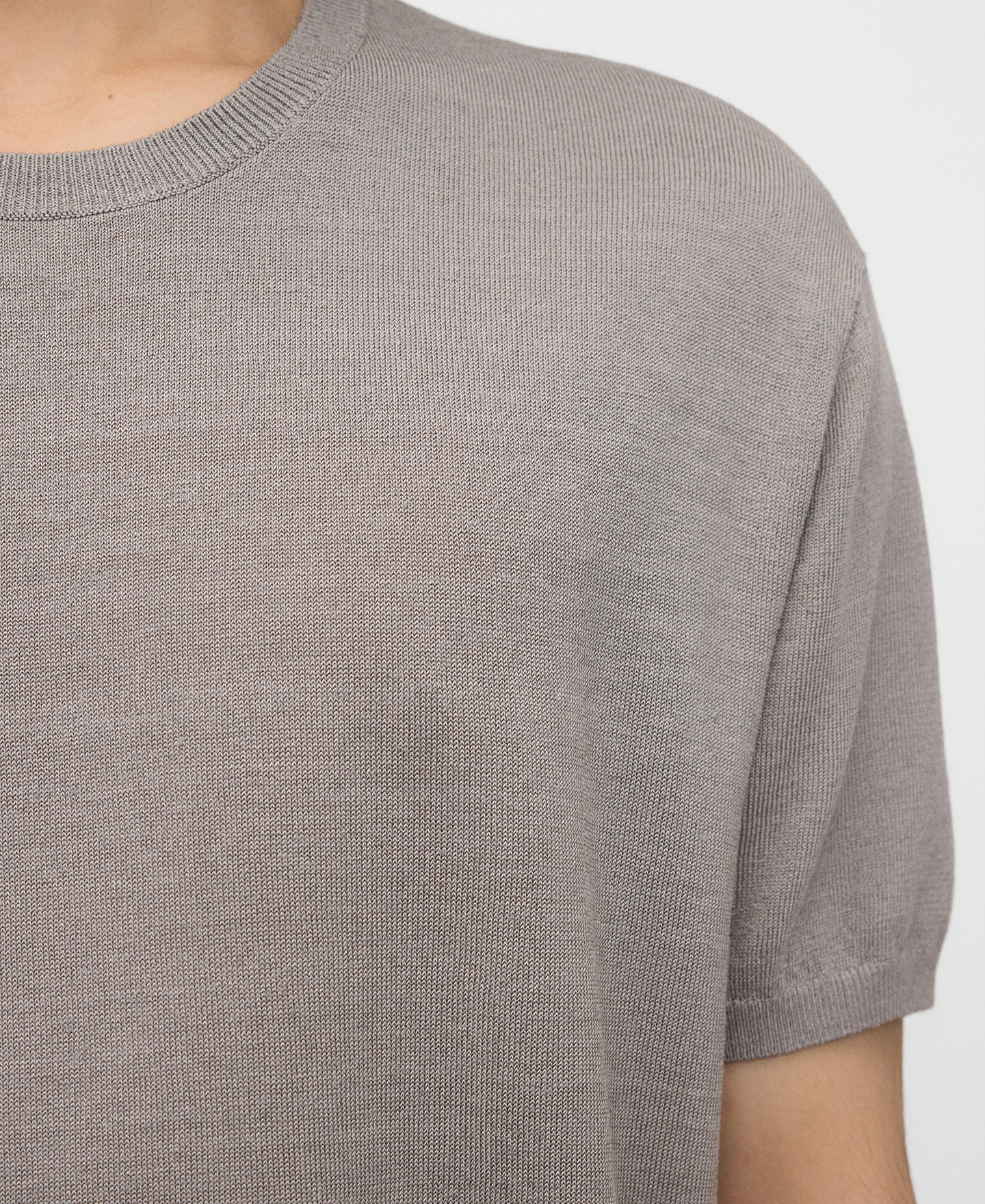 Relaxed fit knit T-shirt image number 3