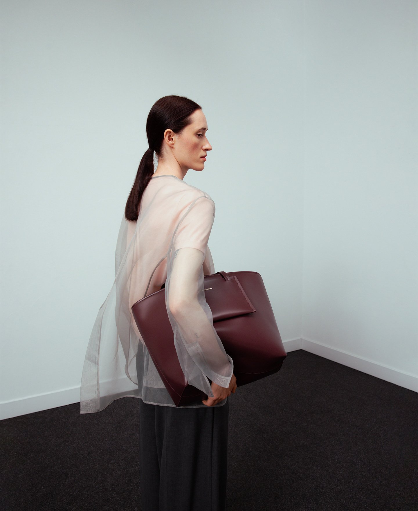 Leather-Non-Leather shopper bag woman image number 5