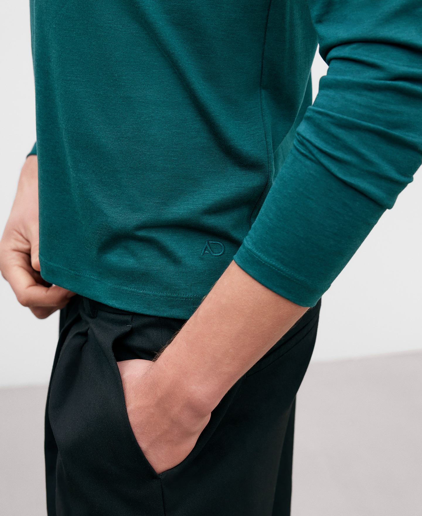 Lyocell T-shirt for men image number 3