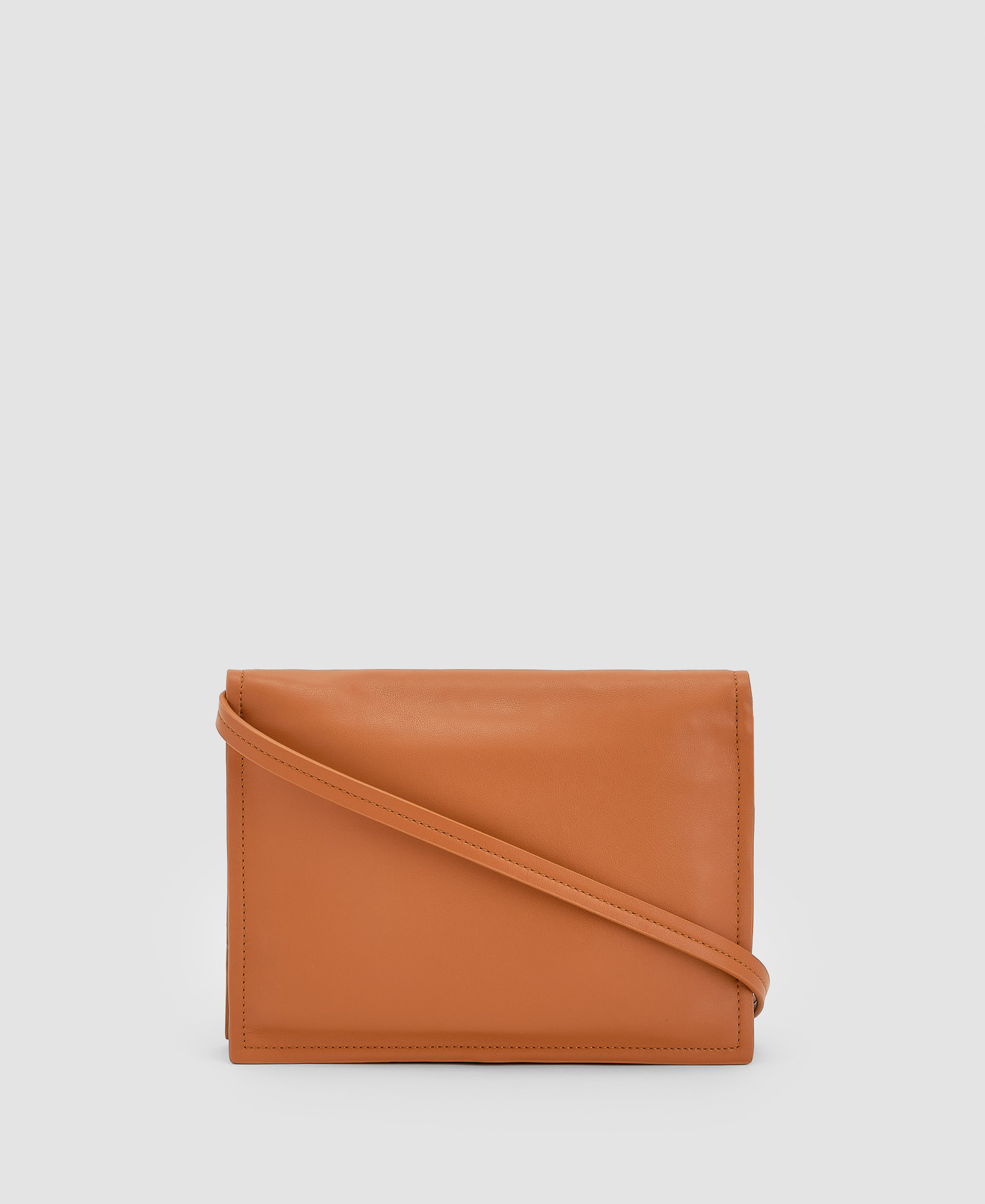 Recycled material medium shoulder bag image number 1