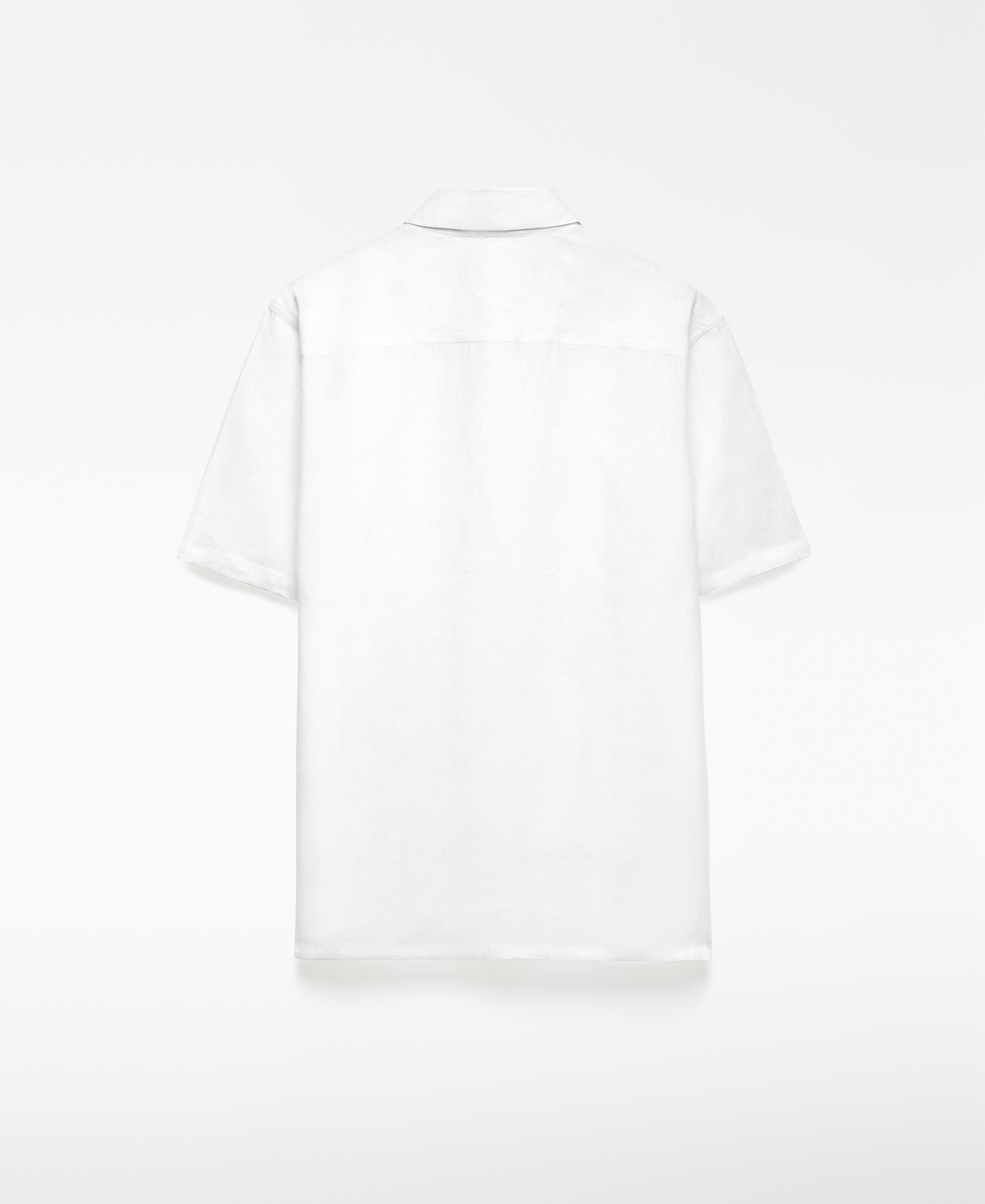 Camisa cuello solapa lino europeo hombre image number 5