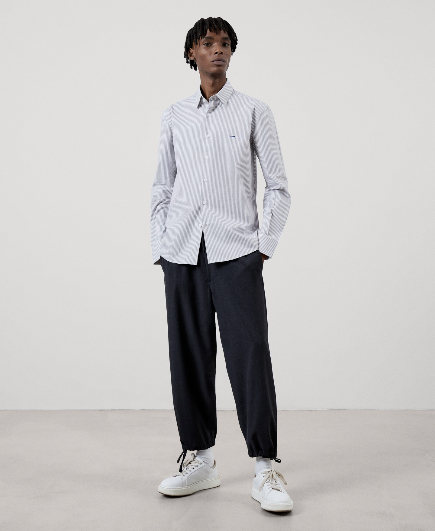 Regular fit organic cotton shirt image number 1