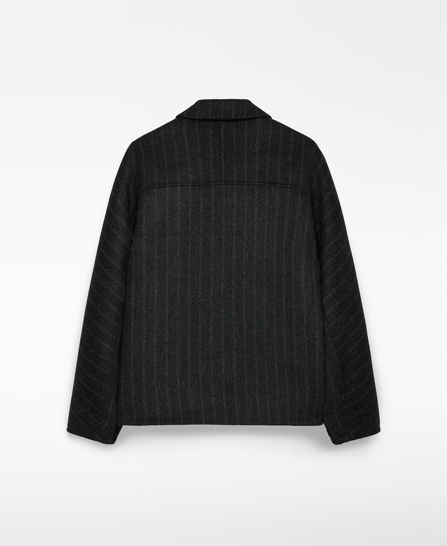 Striped double-faced jacket man image number 5