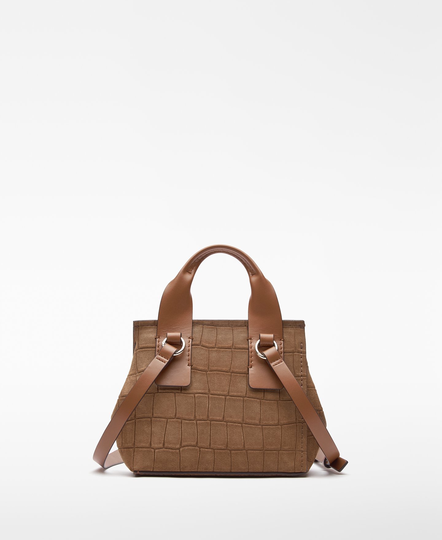 Mica suede mini city bag image number 1