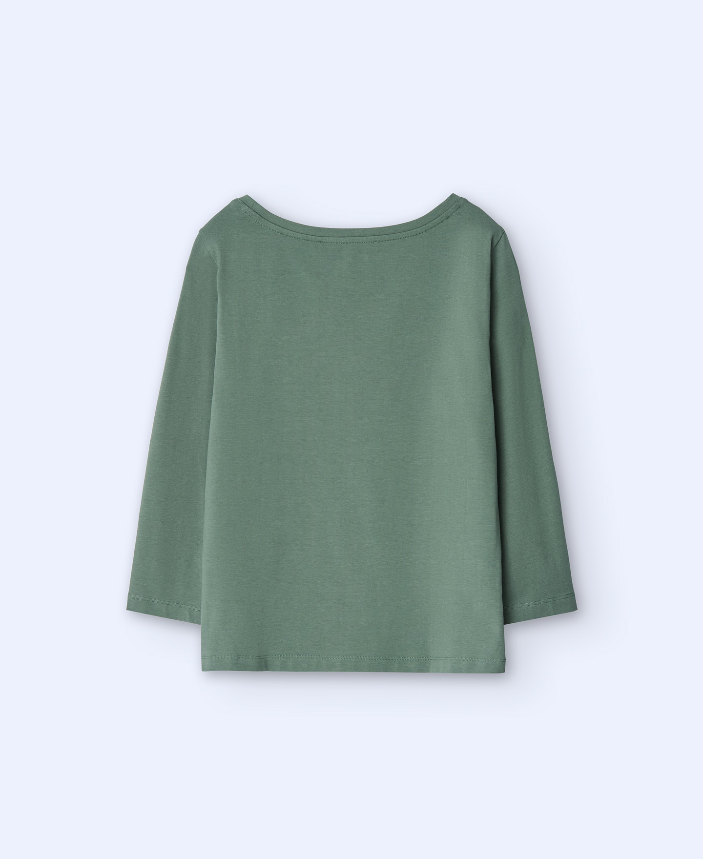 Long sleeve fluid T-shirt image number 5