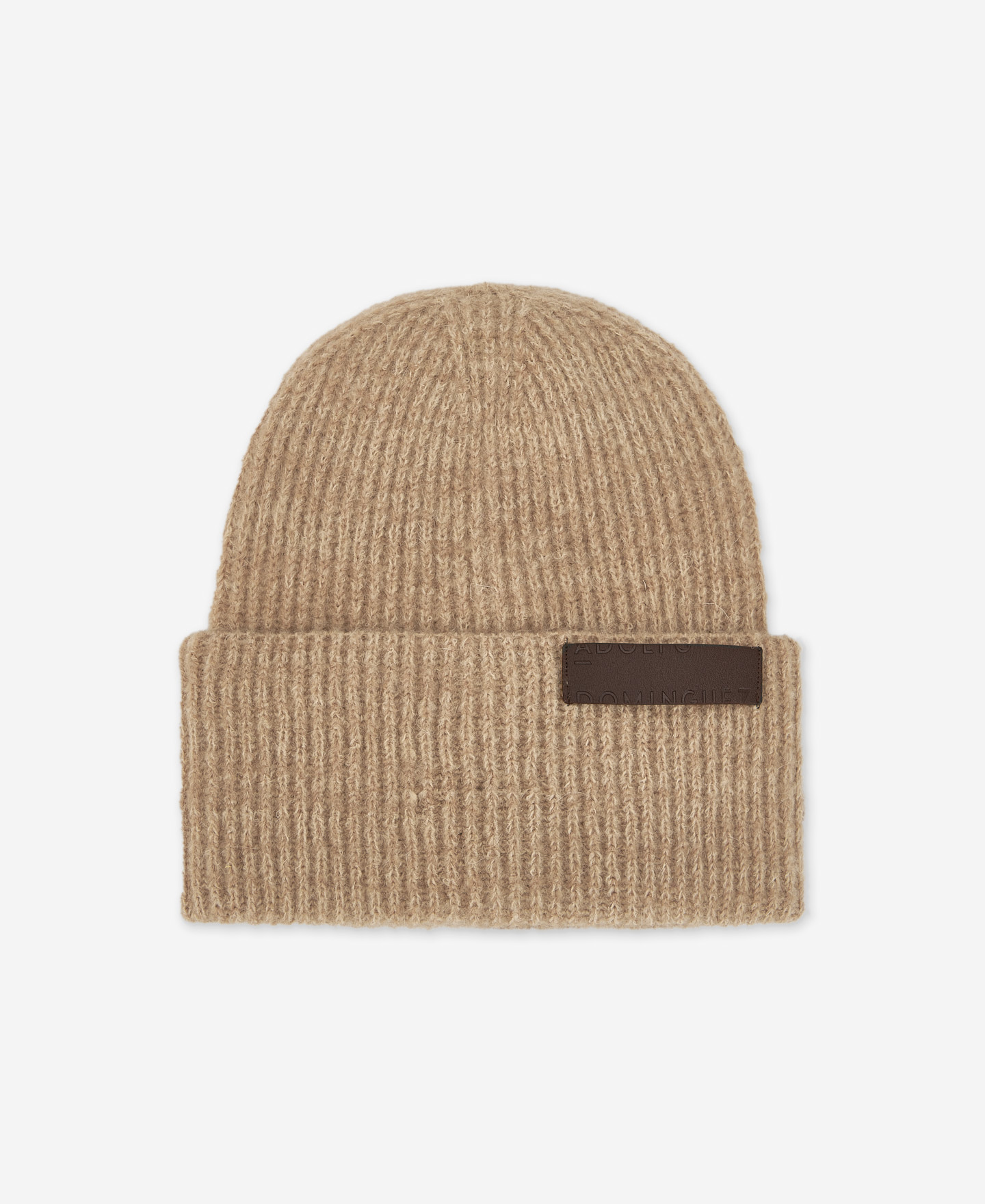 Gorro beanie canalé mujer image number 0