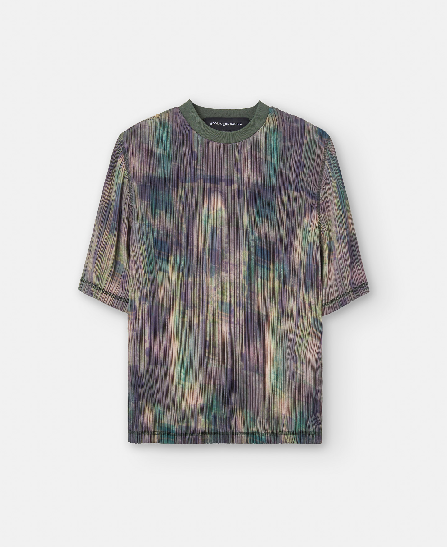 Crinkle printed T-shirt image number 4