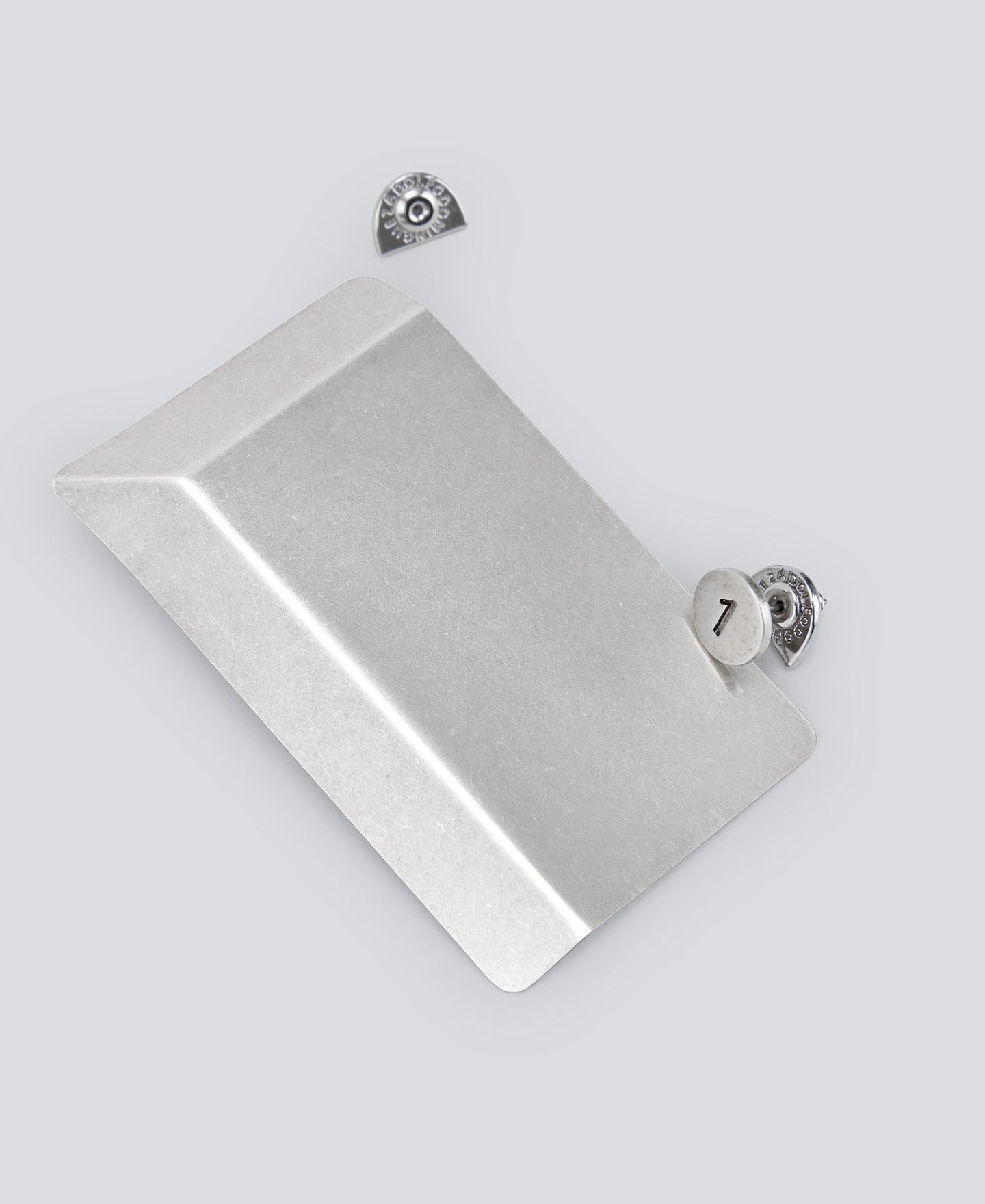 Silver asymmetric earrings woman image number 2