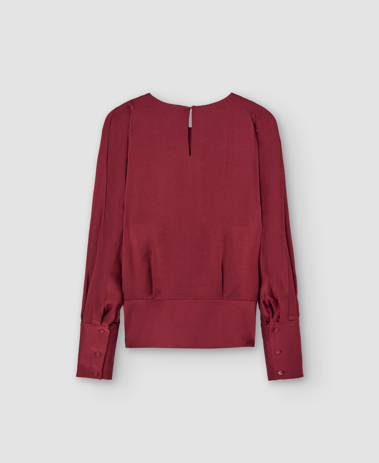Ruffled collar and Japanese sleeve shirt image number 5