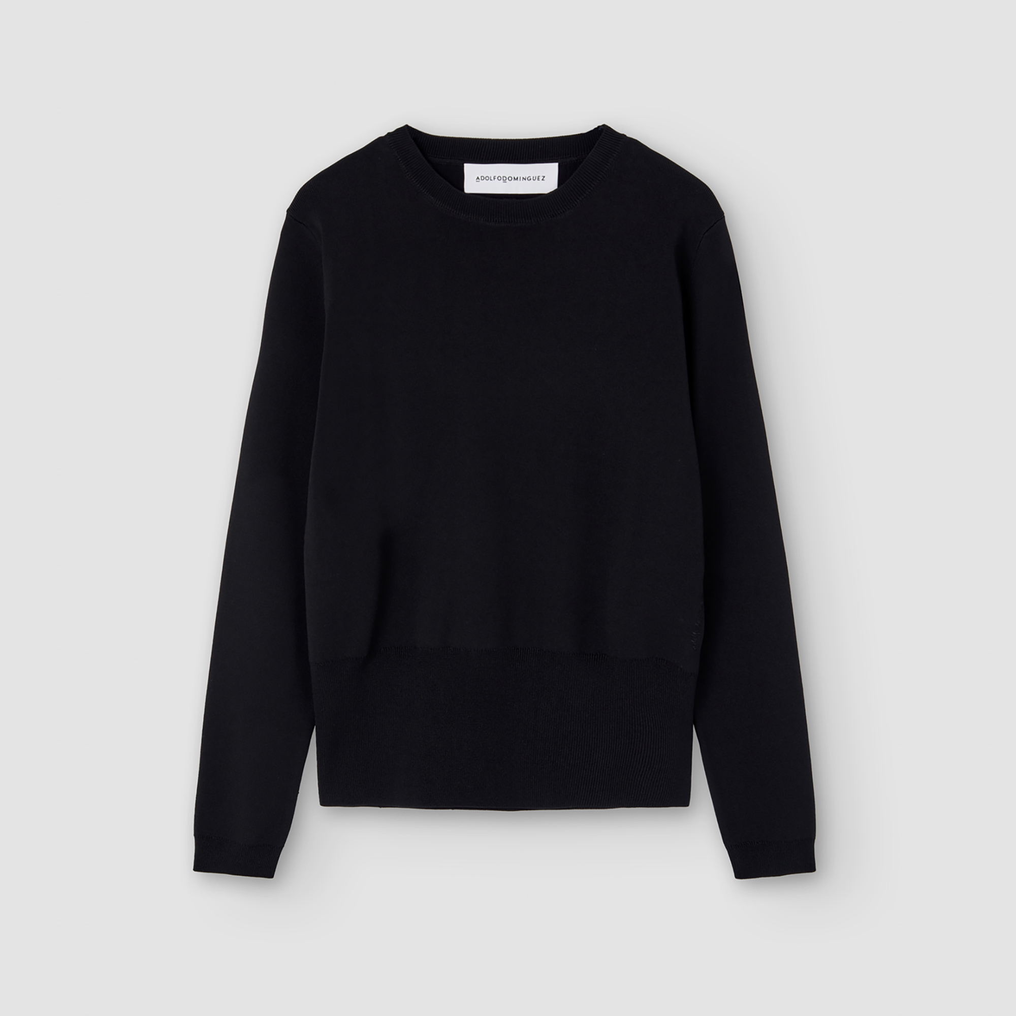 Recycled nylon knitted sweater image number 4