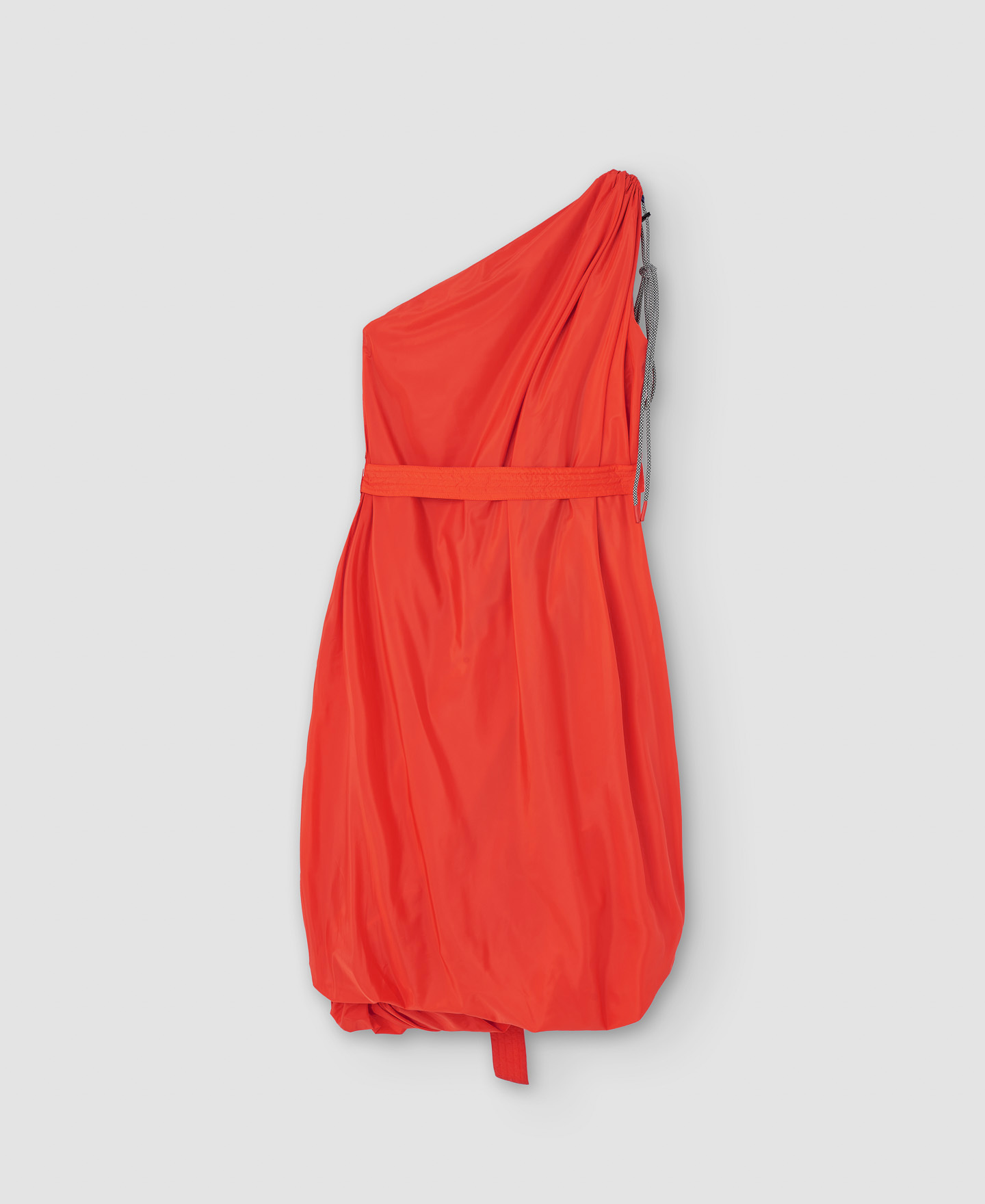 Vestido balão em poliéster reciclado image number 6