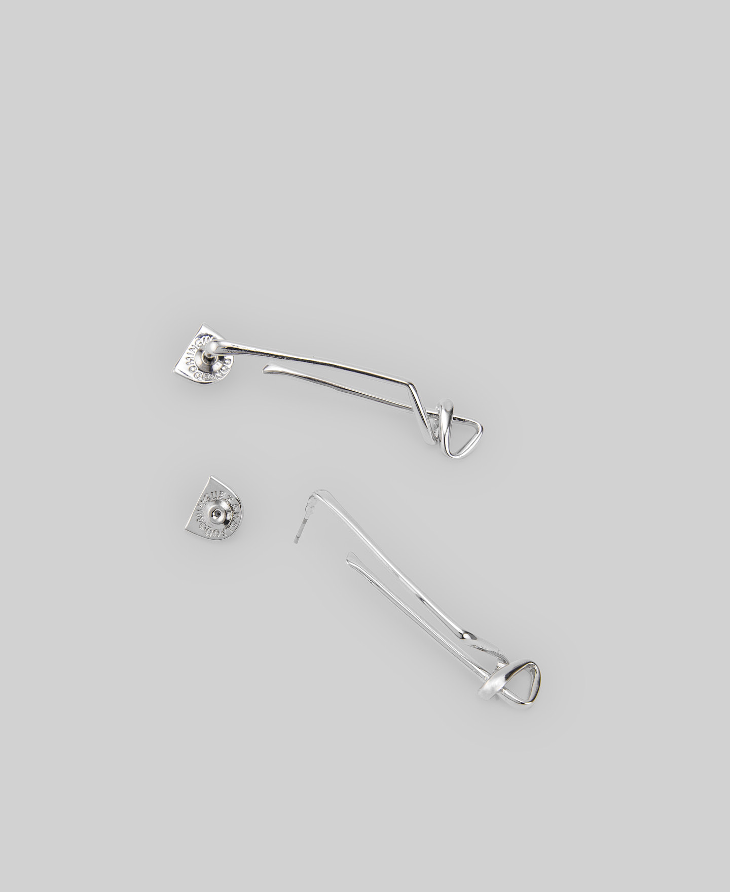 Twisted earrings woman image number 2