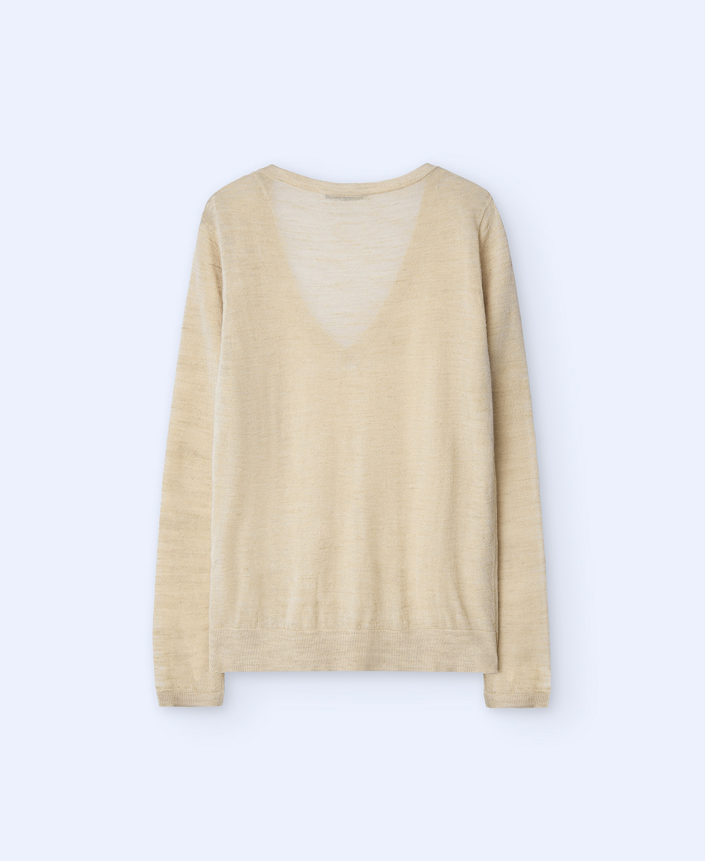 Linen fabric sweater image number 5