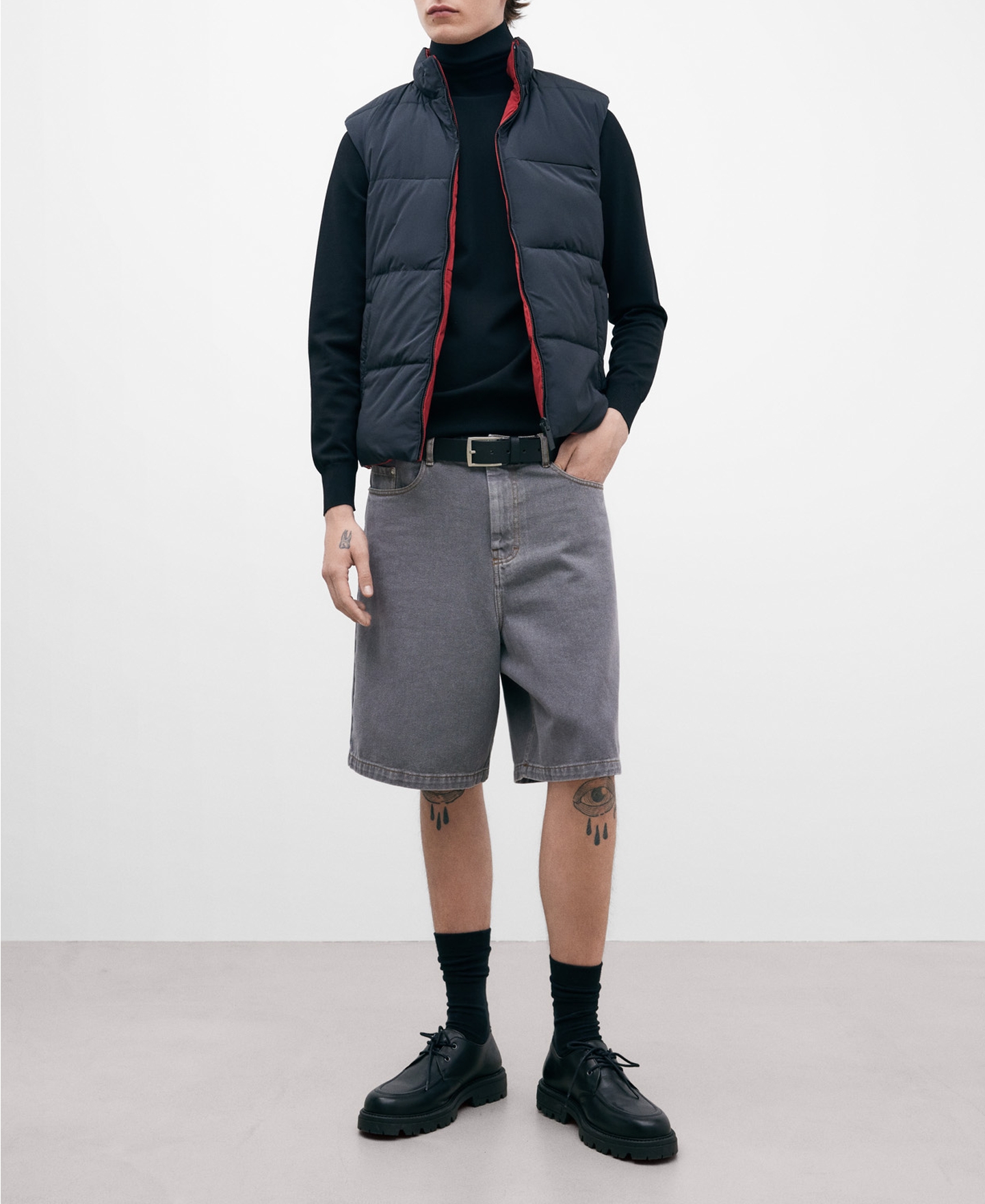 Reversible padded waistcoat image number 1