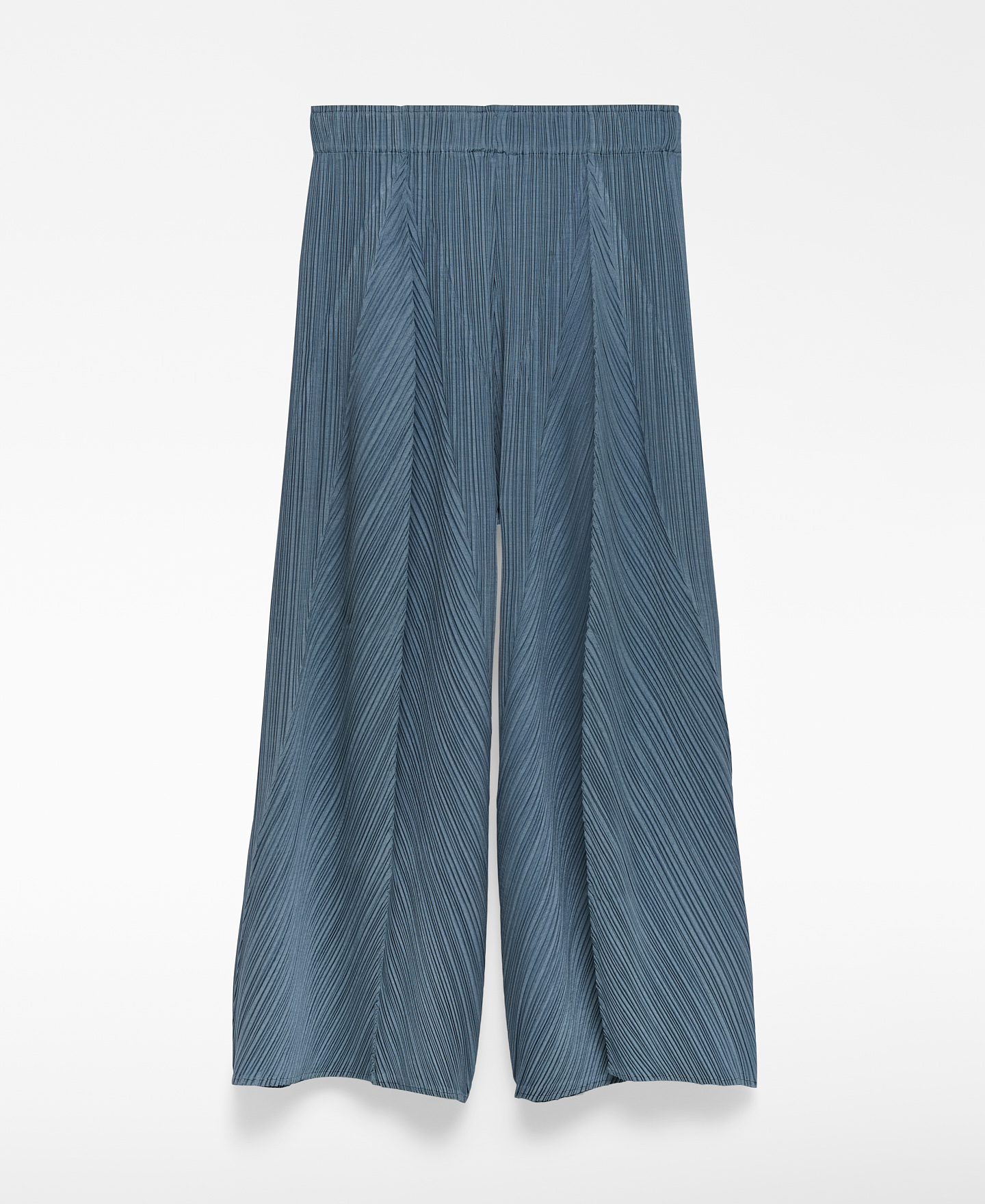 Crinkle palazzo trousers woman image number 5