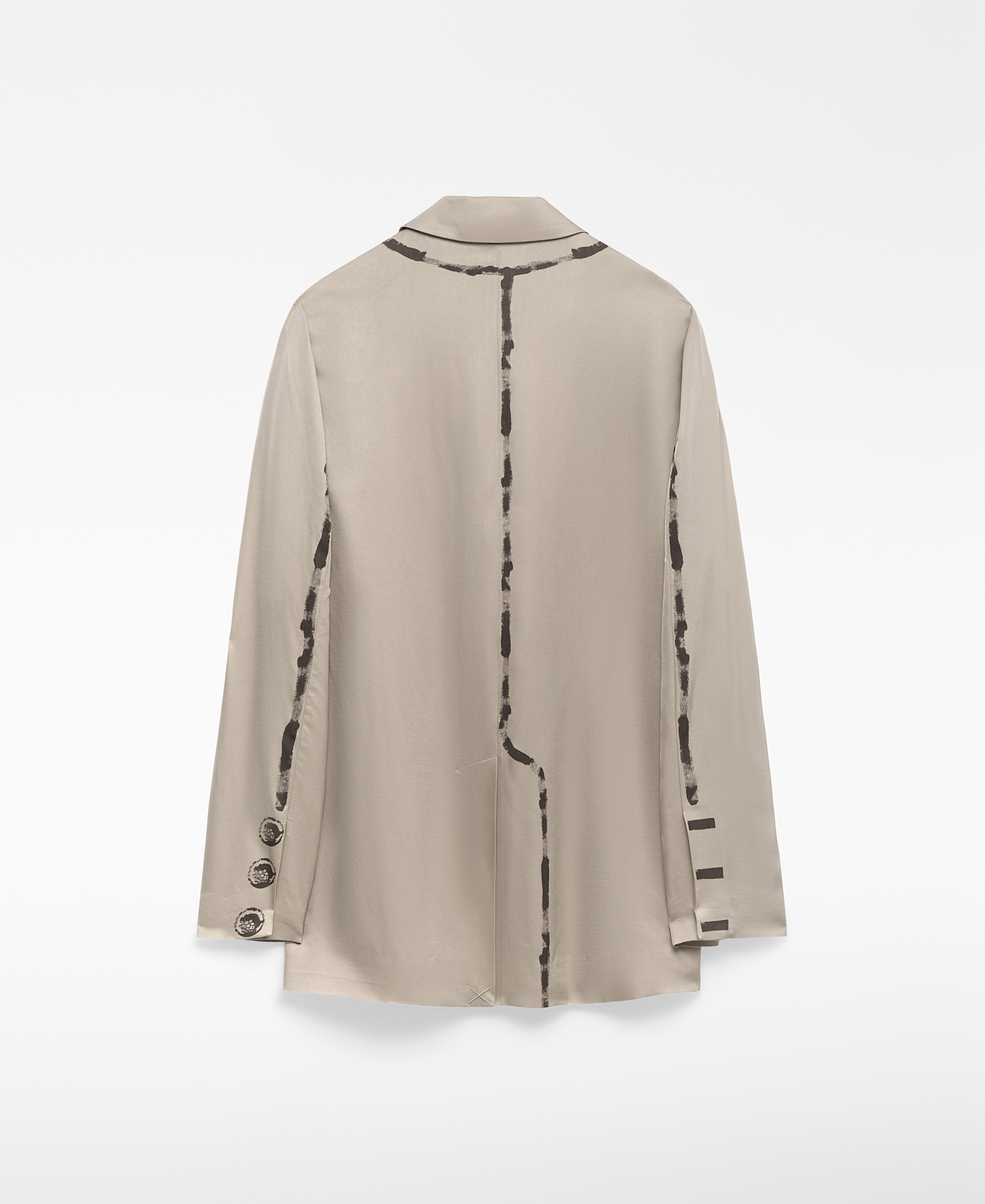 Blazer efecto pintura mujer image number 5