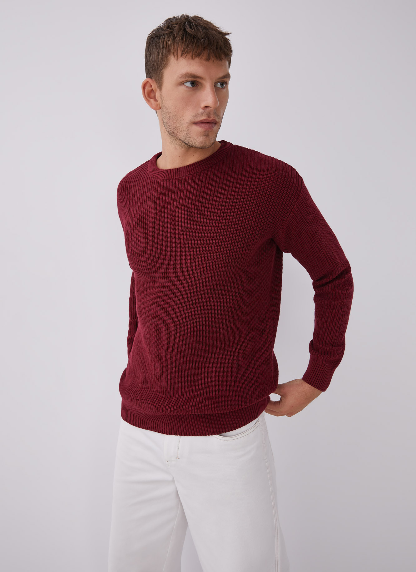 Jersey de algodón en punto inglés image number 0