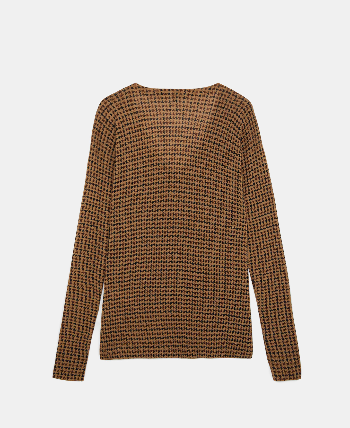 Merino wool printed sweater image number 5