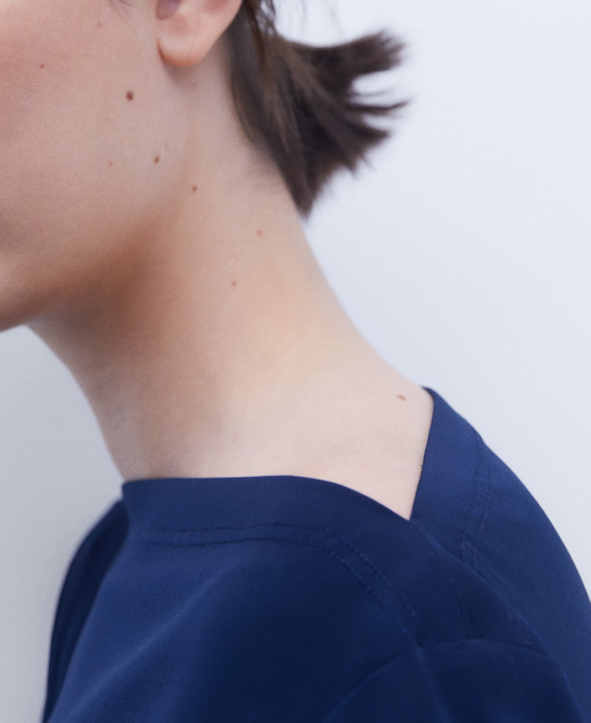 Bateau collar long sleeve t-shirt image number 3