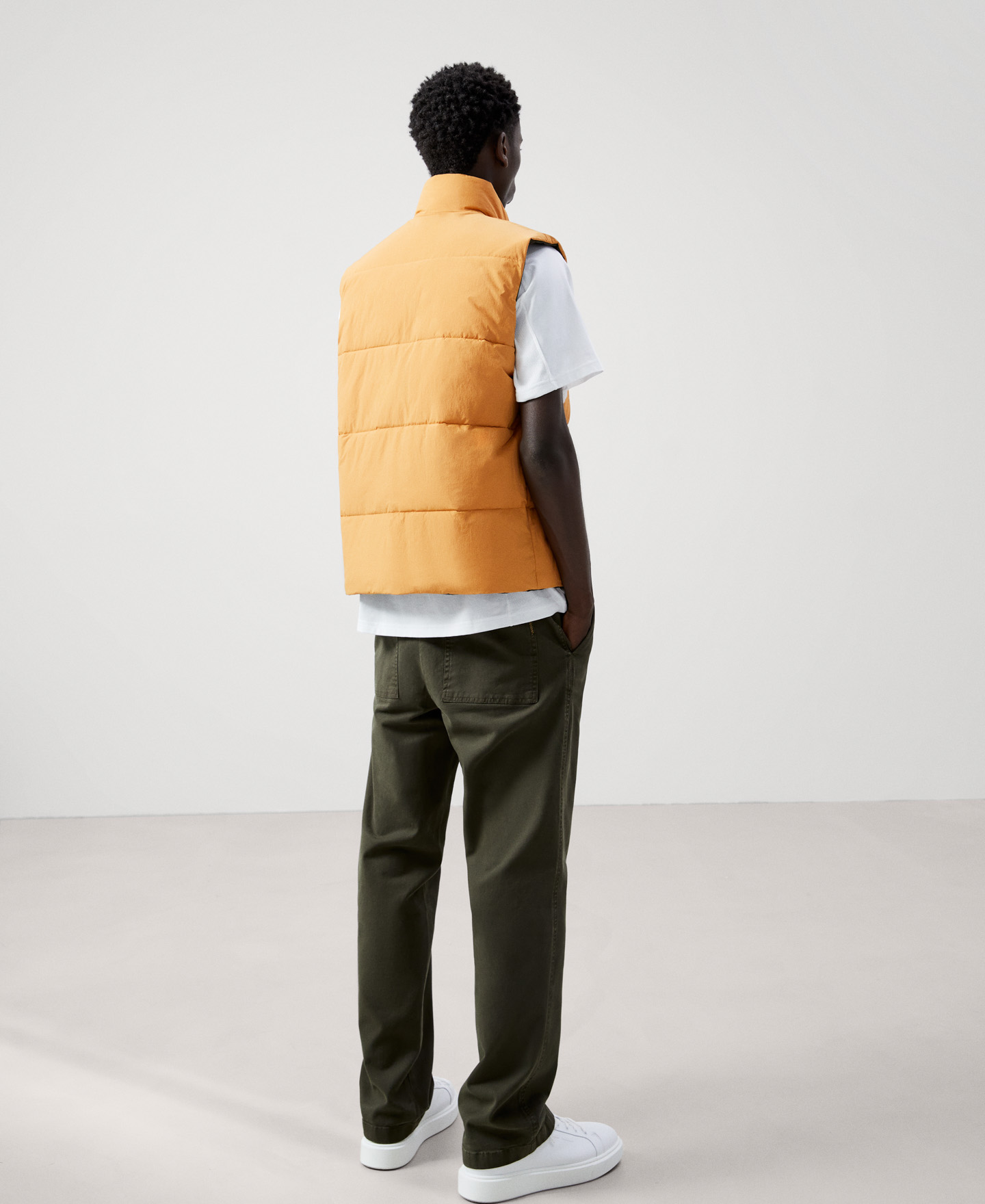 Gilet matelassé réversible en nylon image number 4