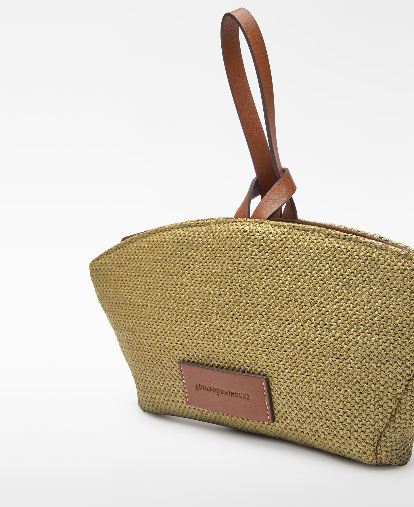 Eclipse raffia texture mini bag image number 2