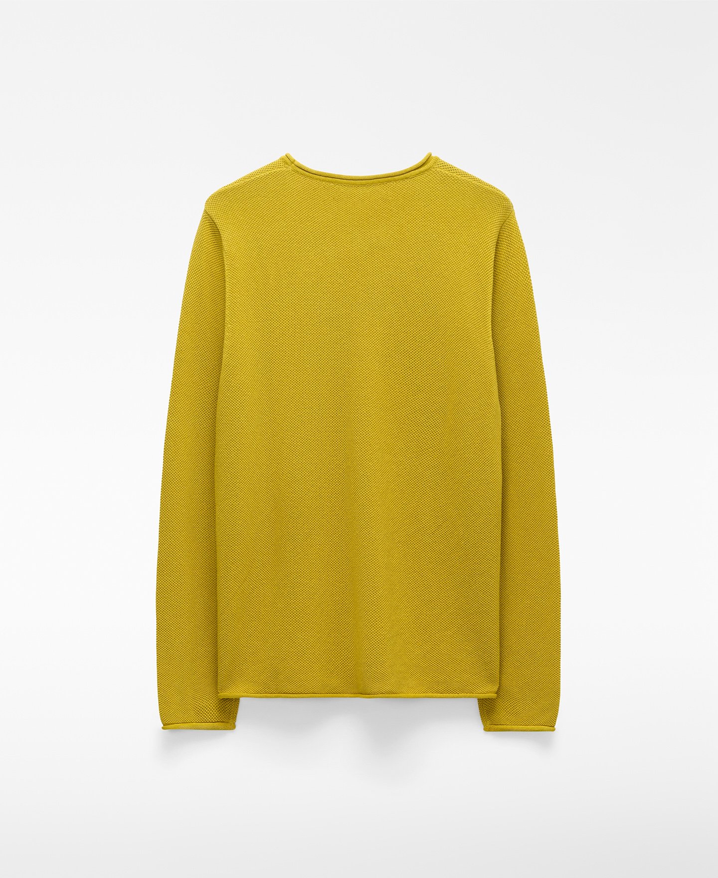 Camiseta cuello rulo punto estructura image number 5