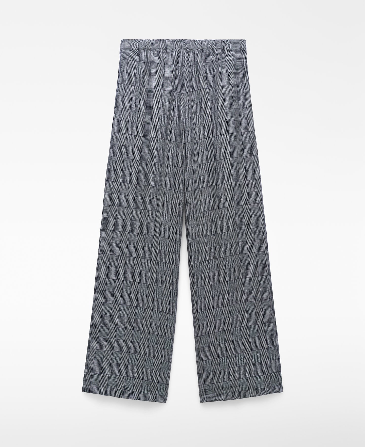 Pantal&oacute;n cuadros lino image number 5