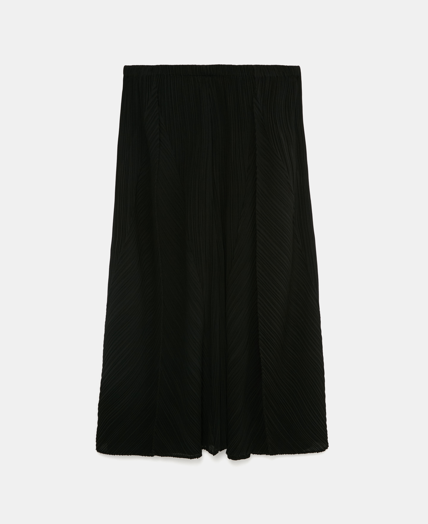Pantalón con godet en crinkle image number 4