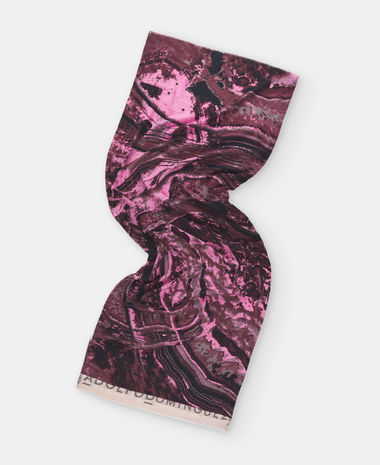 Watercolour cotton shawl image number 1
