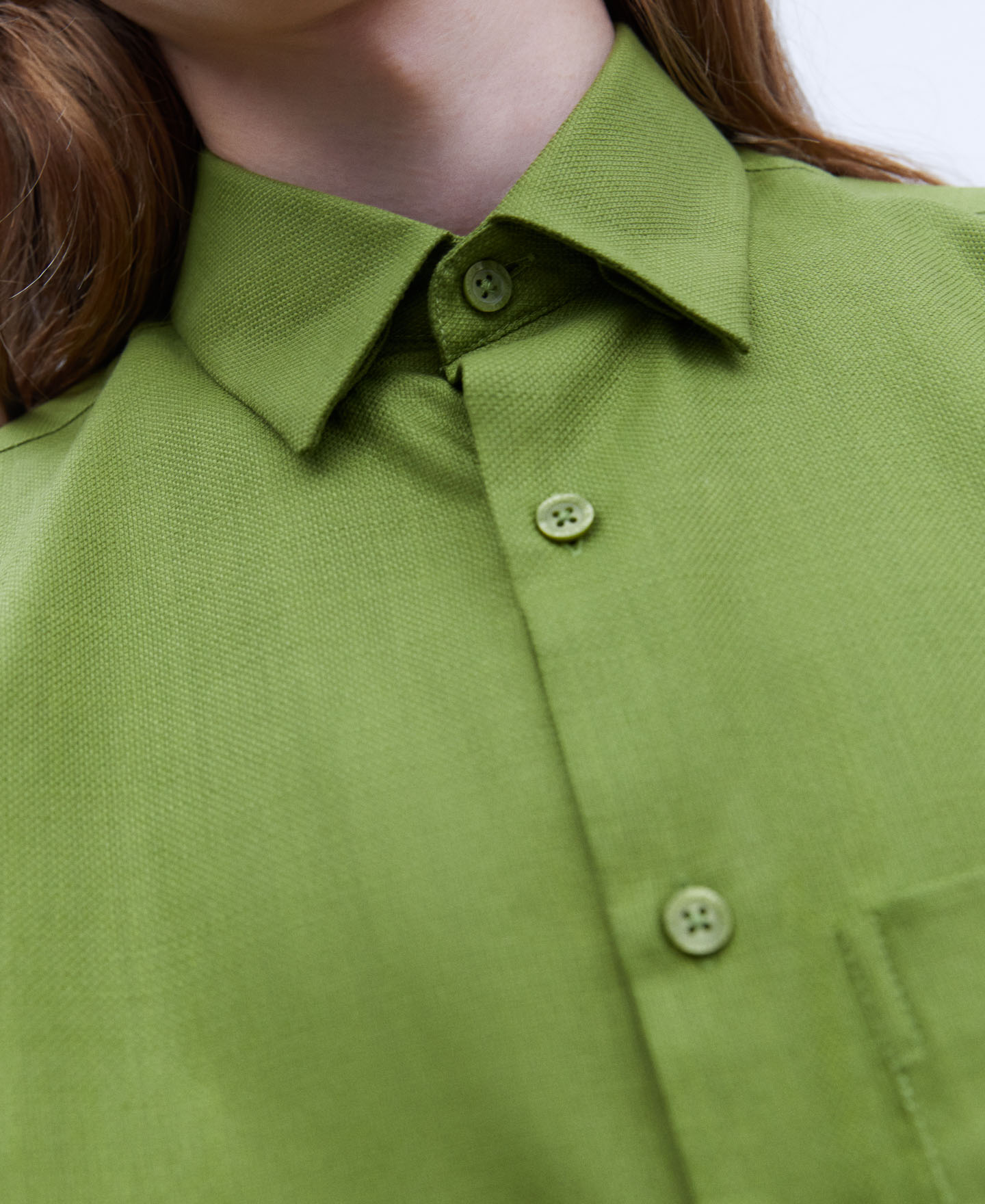 Cotton maxi-pocket shirt image number 3
