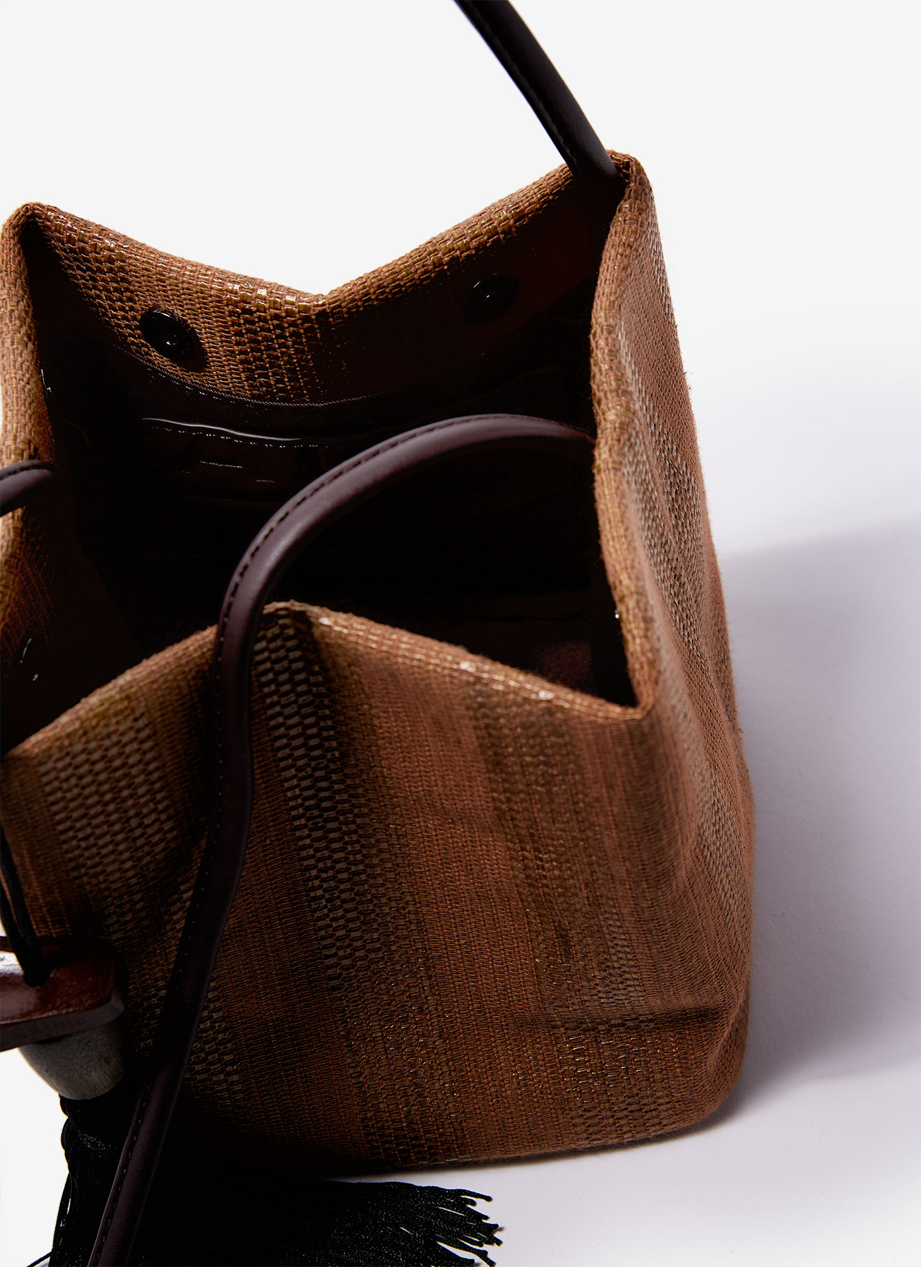 Ladybag with raffia finish image number 2