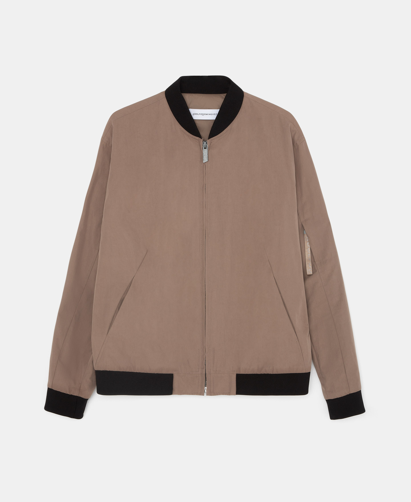 Irregular stitching bomber image number 5