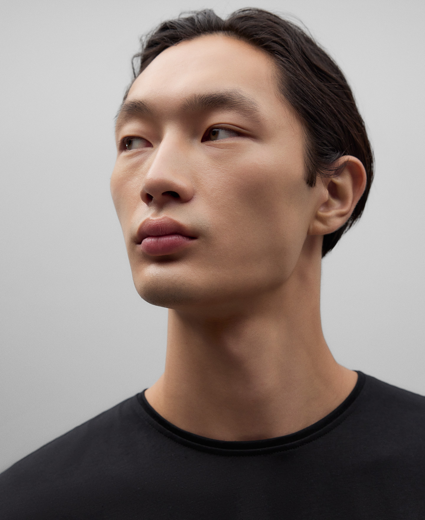 Lyocell and cotton T-shirt image number 3